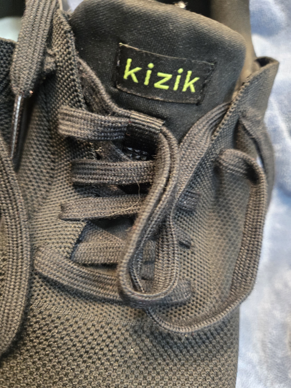 Kizik Black Knit Slip-On Sneakers Mens size 10W or Womens size 11.5 - Picture 9 of 11